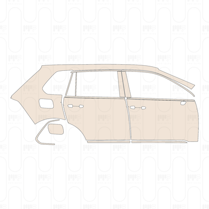PPF prédécoupé Volkswagen Tiguan (EU) Elegance 2023