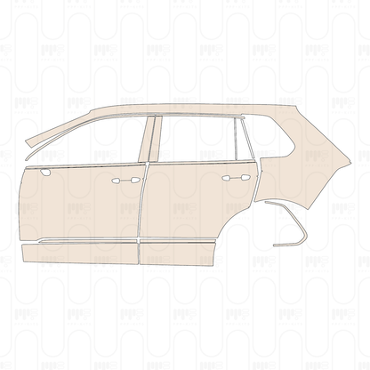PPF prédécoupé Volkswagen Tiguan (EU) R 2023