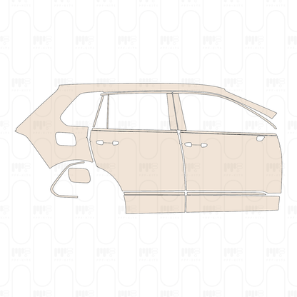 PPF prédécoupé Volkswagen Tiguan (EU) R 2023