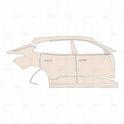 PPF prédécoupé Zeekr 001 2023