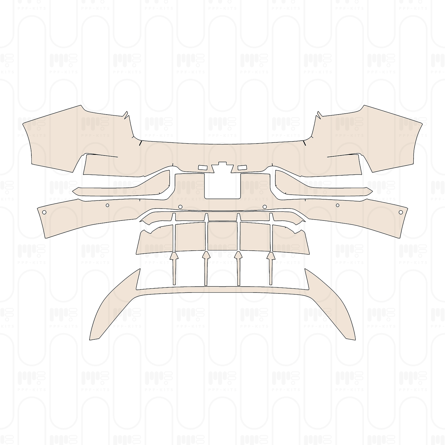 PPF prédécoupé Zeekr 001 2023