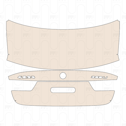 PPF prédécoupé BMW 3 Series Sedan Base Extended Wheelbase 2022