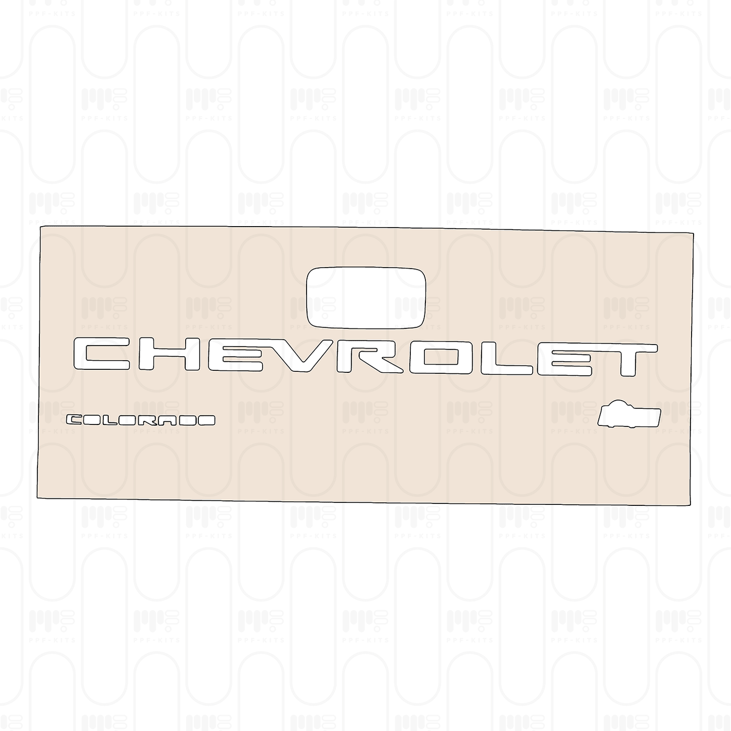 PPF prédécoupé Chevrolet Colorado Crew Cab ZR2 2022