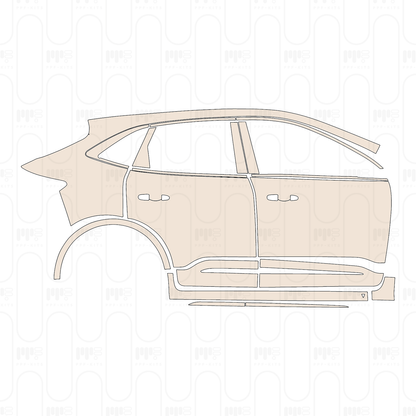 PPF prédécoupé Ford Kuga Vignale 2022