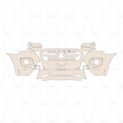 PPF prédécoupé Ford Ranger (EU) Wildtrak 2022
