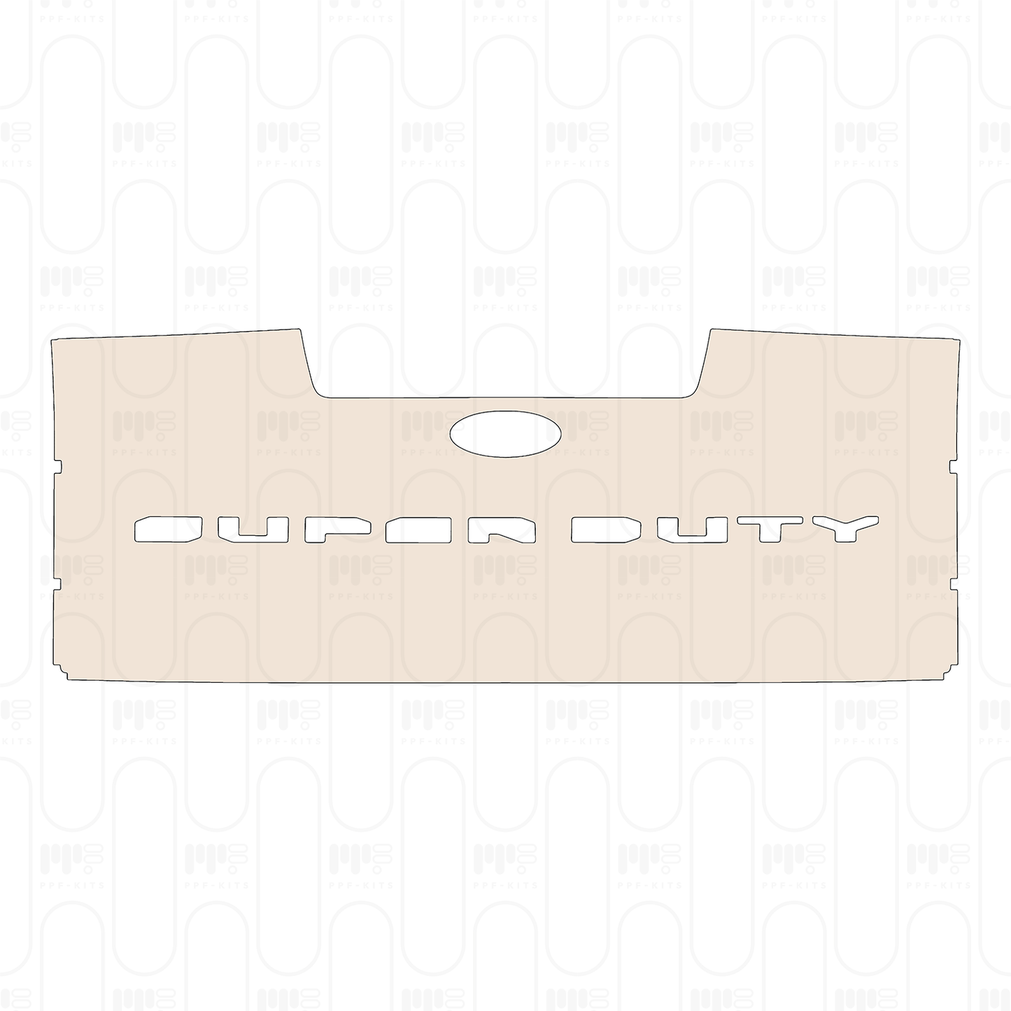 PPF prédécoupé Ford Super Duty F-250 Crew Cab Lariat 2022