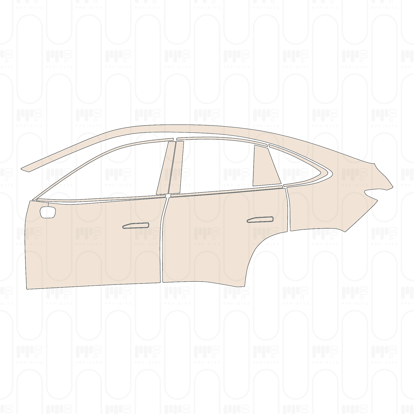 PPF prédécoupé NIO EC6 2022