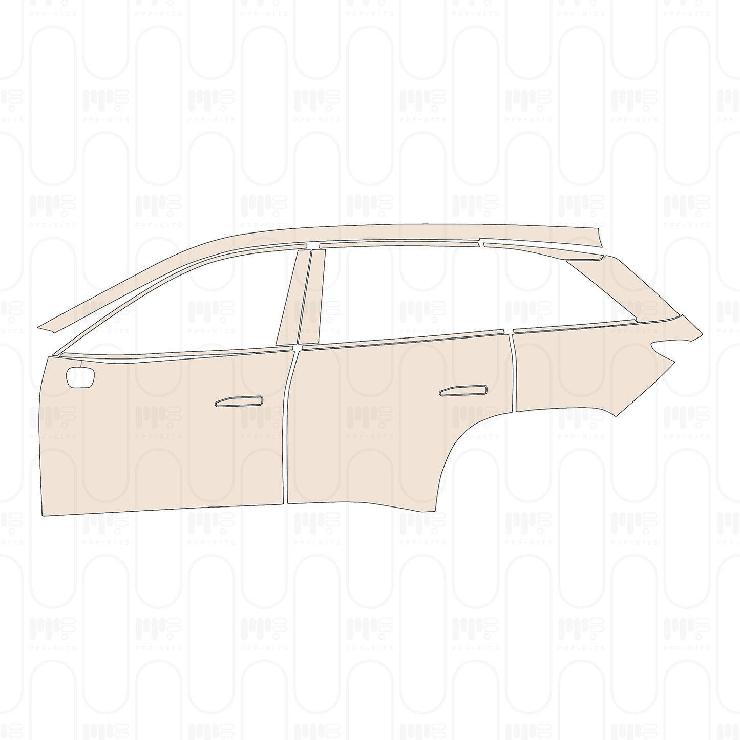 PPF prédécoupé NIO ES6 2022