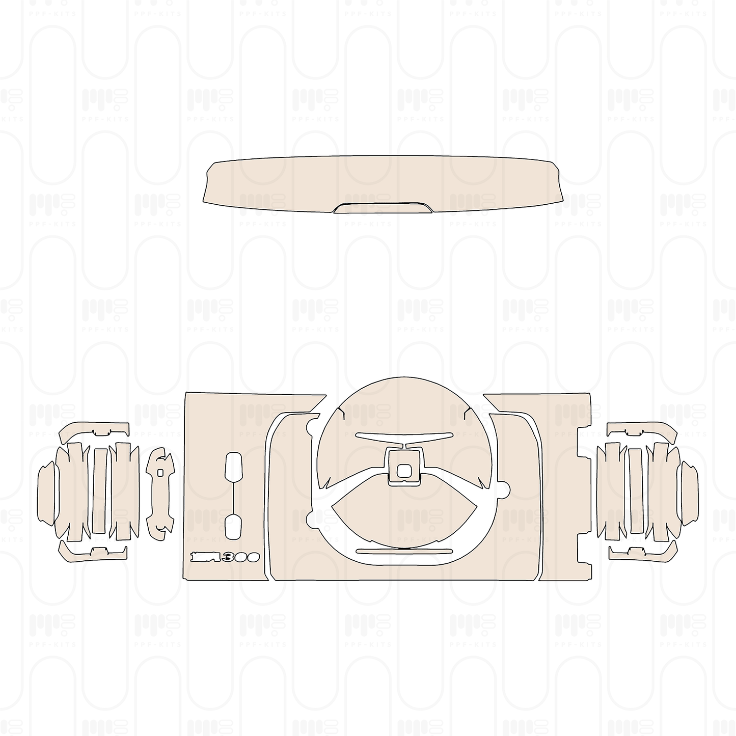 PPF prédécoupé Tank 300 Base 2022