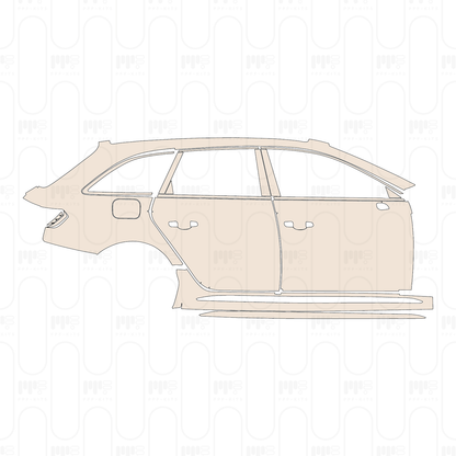 PPF prédécoupé Audi A4 RS4 Avant 2019