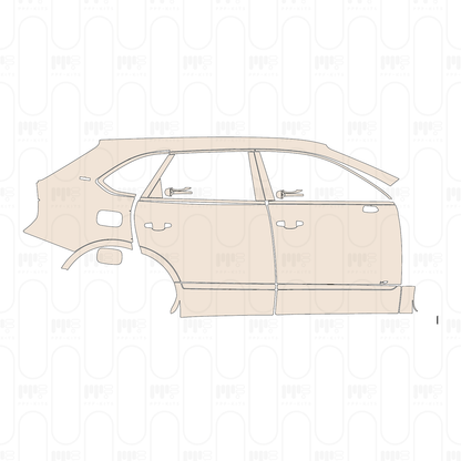 PPF prédécoupé Bentley Bentayga Standard Wheelbase Base 2021