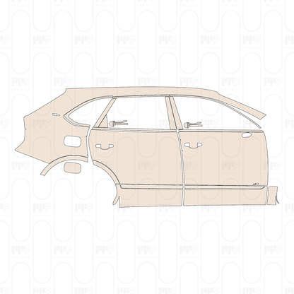 PPF prédécoupé Bentley Bentayga Standard Wheelbase Base 2021
