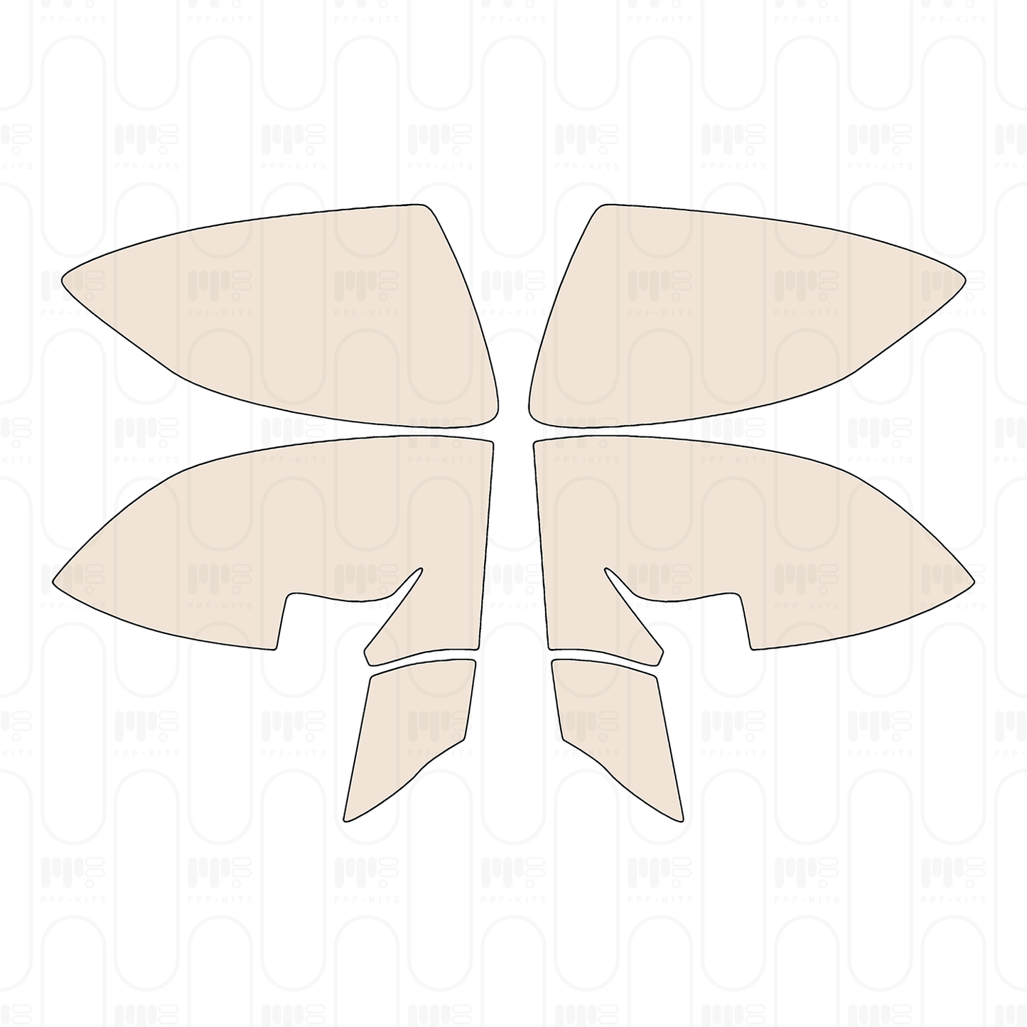 PPF prédécoupé Lamborghini Gallardo LP 570-4 Superleggera 2013