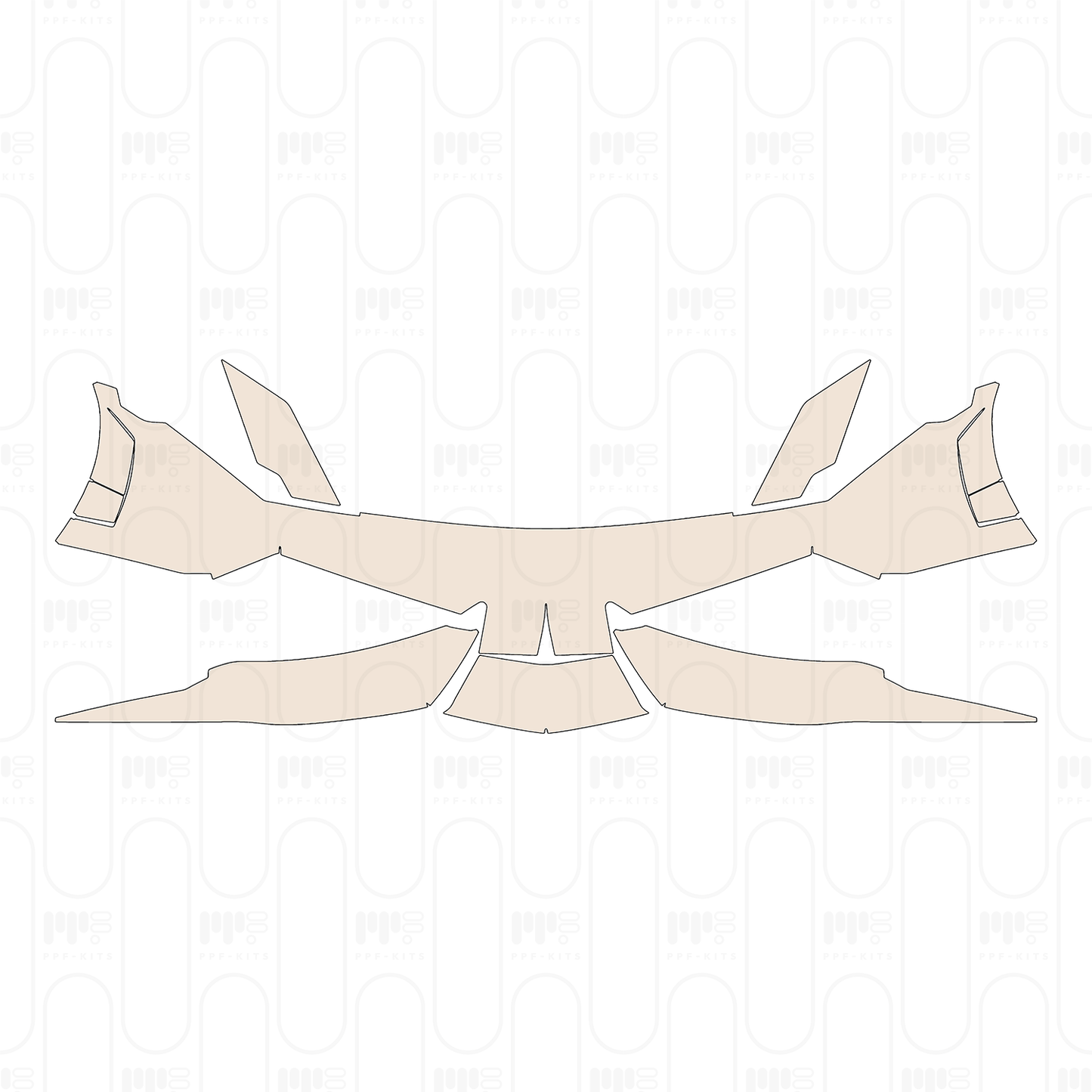 PPF prédécoupé Lamborghini Gallardo LP 570-4 Superleggera 2013