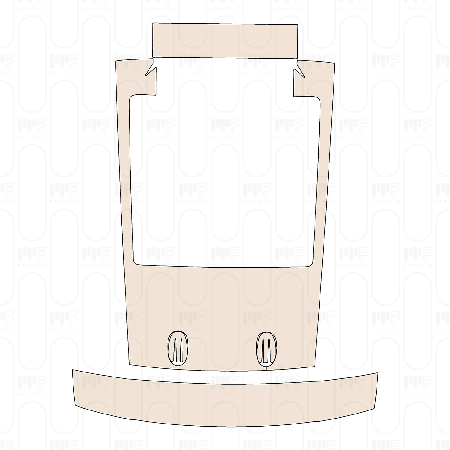 PPF prédécoupé Lamborghini Gallardo LP 570-4 Superleggera 2013