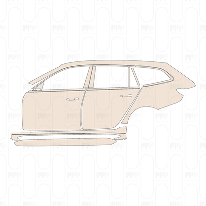 PPF prédécoupé BMW 3 Series Touring M3 CS 2026