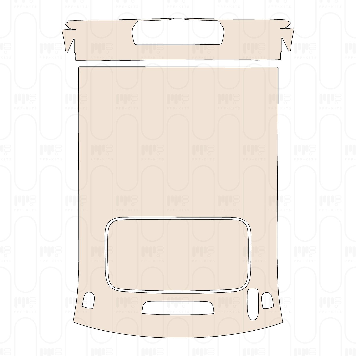 PPF prédécoupé Chevrolet Silverado HD 2500 HD LT 2026