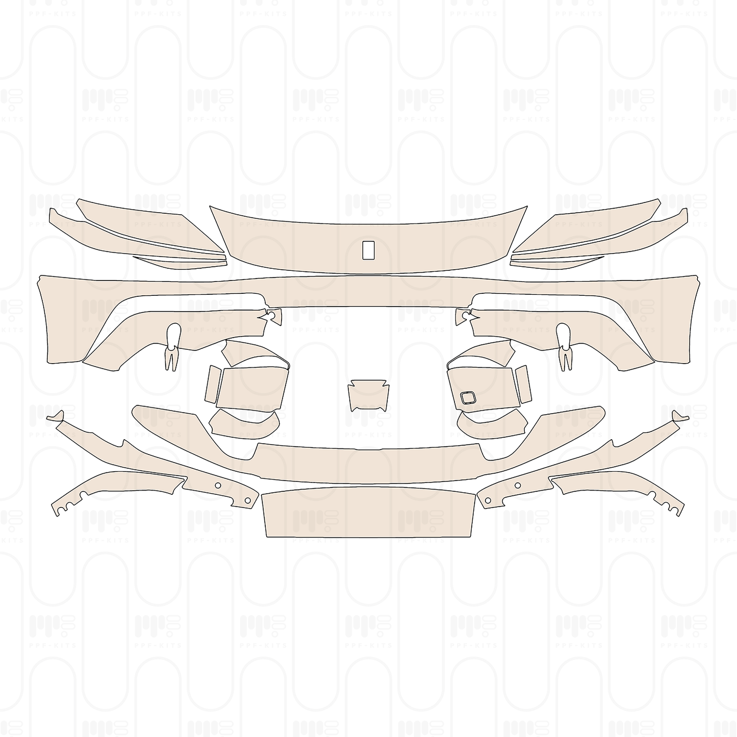 PPF prédécoupé Ferrari 12Cilindri Spider 2026