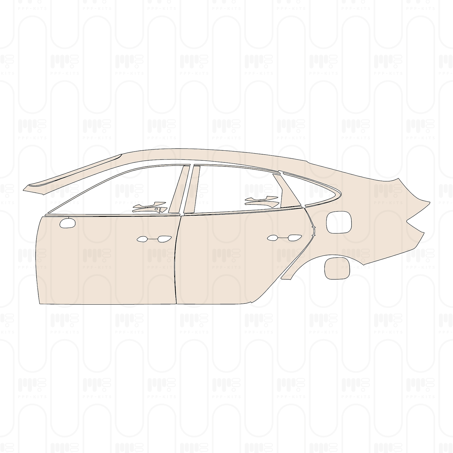 PPF prédécoupé Hyundai Sonata SE 2026