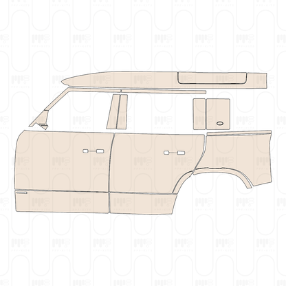 PPF prédécoupé Land Rover Defender 110 X 2026