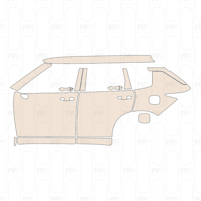 PPF prédécoupé Mitsubishi Outlander PHEV (NA) 2026