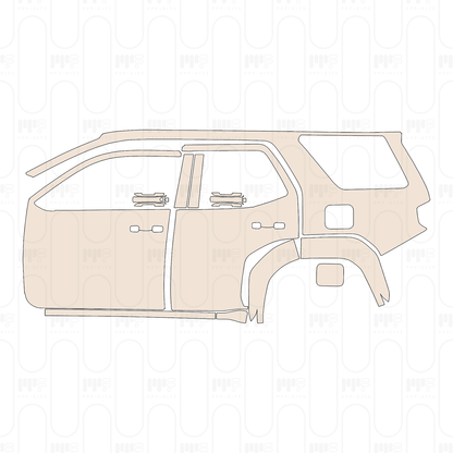 PPF prédécoupé Toyota 4 Runner TRD Pro 2025
