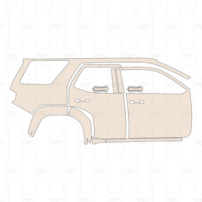 PPF prédécoupé Toyota 4 Runner TRD Pro 2025