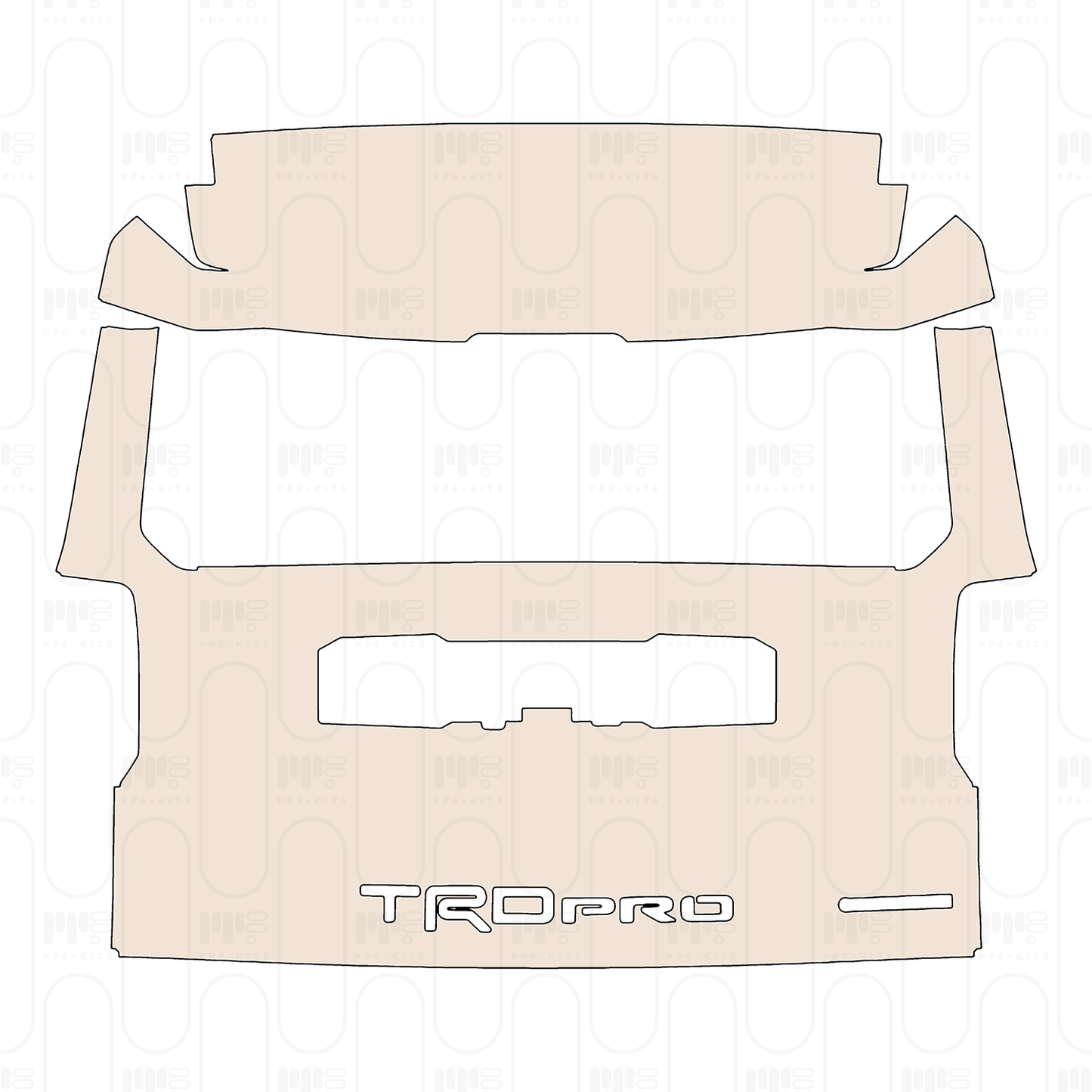 PPF prédécoupé Toyota 4 Runner TRD Pro 2025