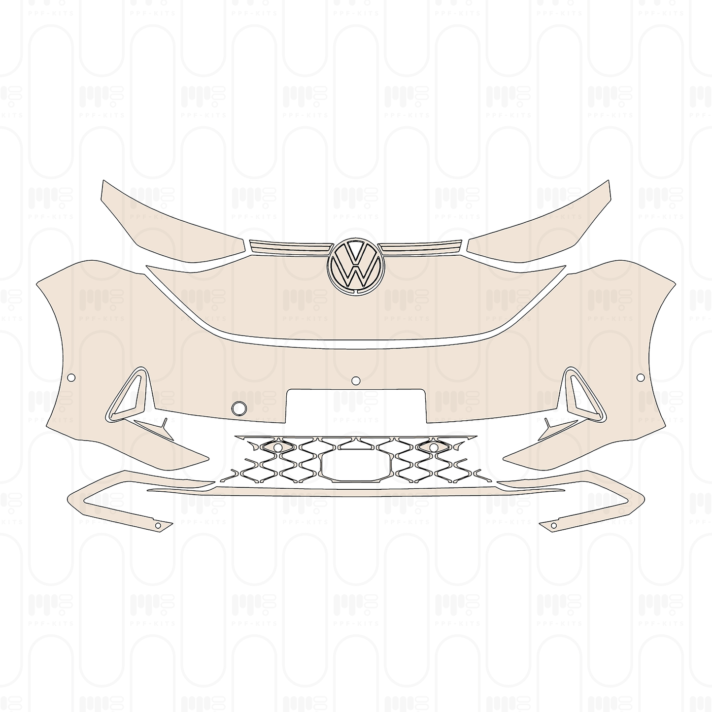 PPF prédécoupé Volkswagen ID.BUZZ Extended Wheelbase GTX 2025