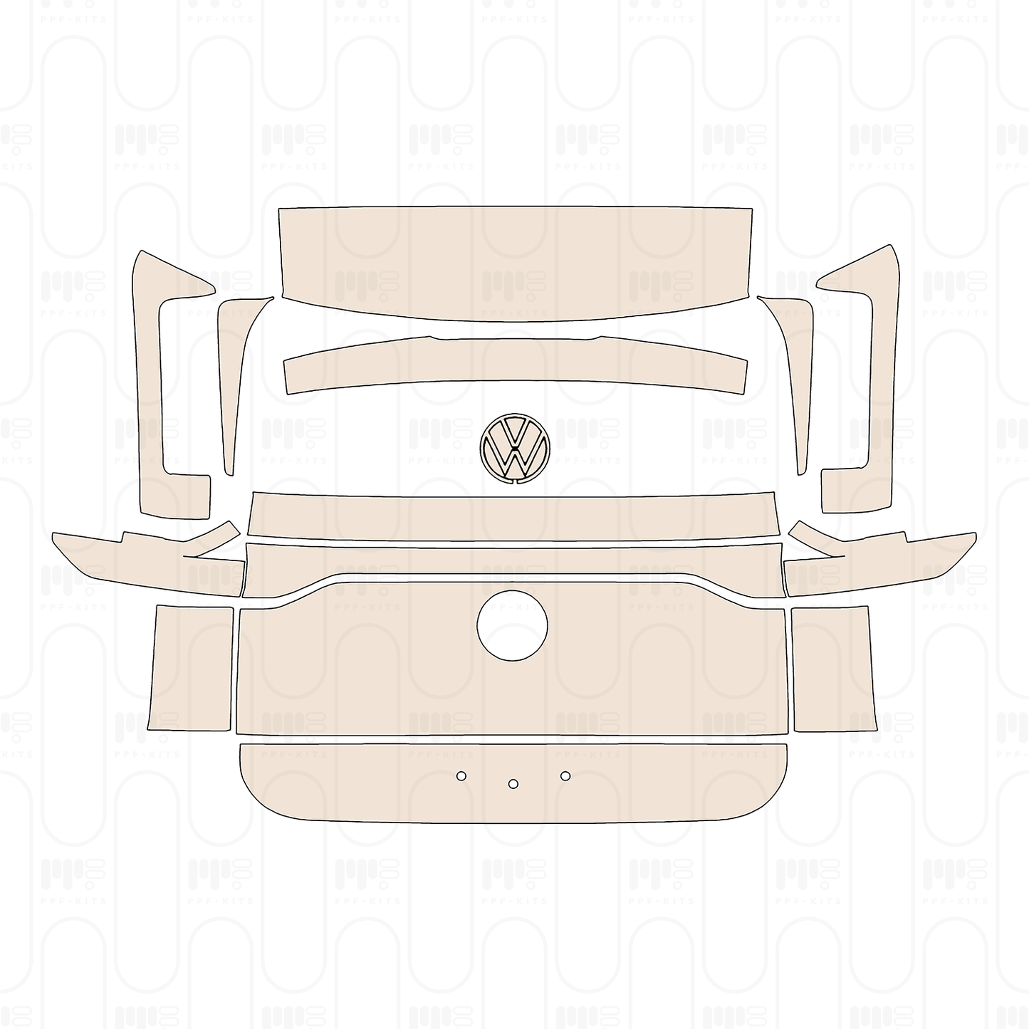 PPF prédécoupé Volkswagen ID.BUZZ Extended Wheelbase GTX 2025