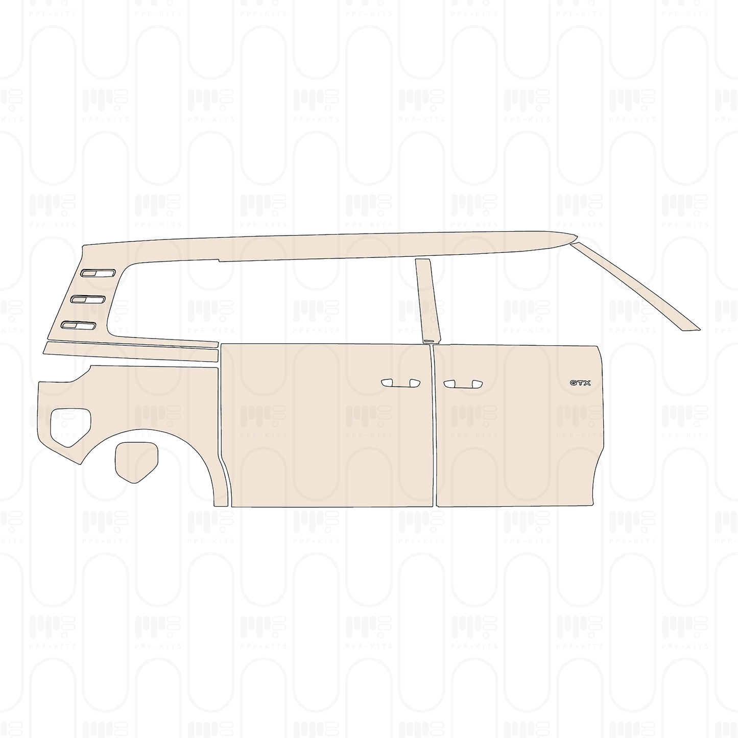 PPF prédécoupé Volkswagen ID.BUZZ Extended Wheelbase GTX 2025