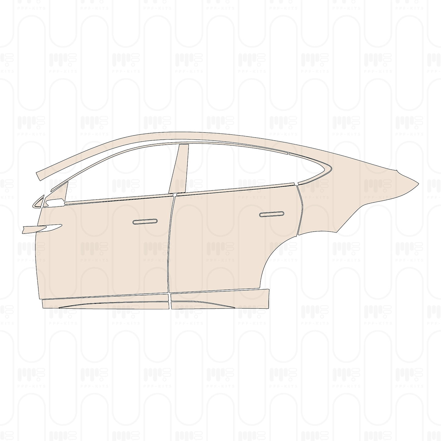 PPF prédécoupé Xpeng G6 (EU) 2026