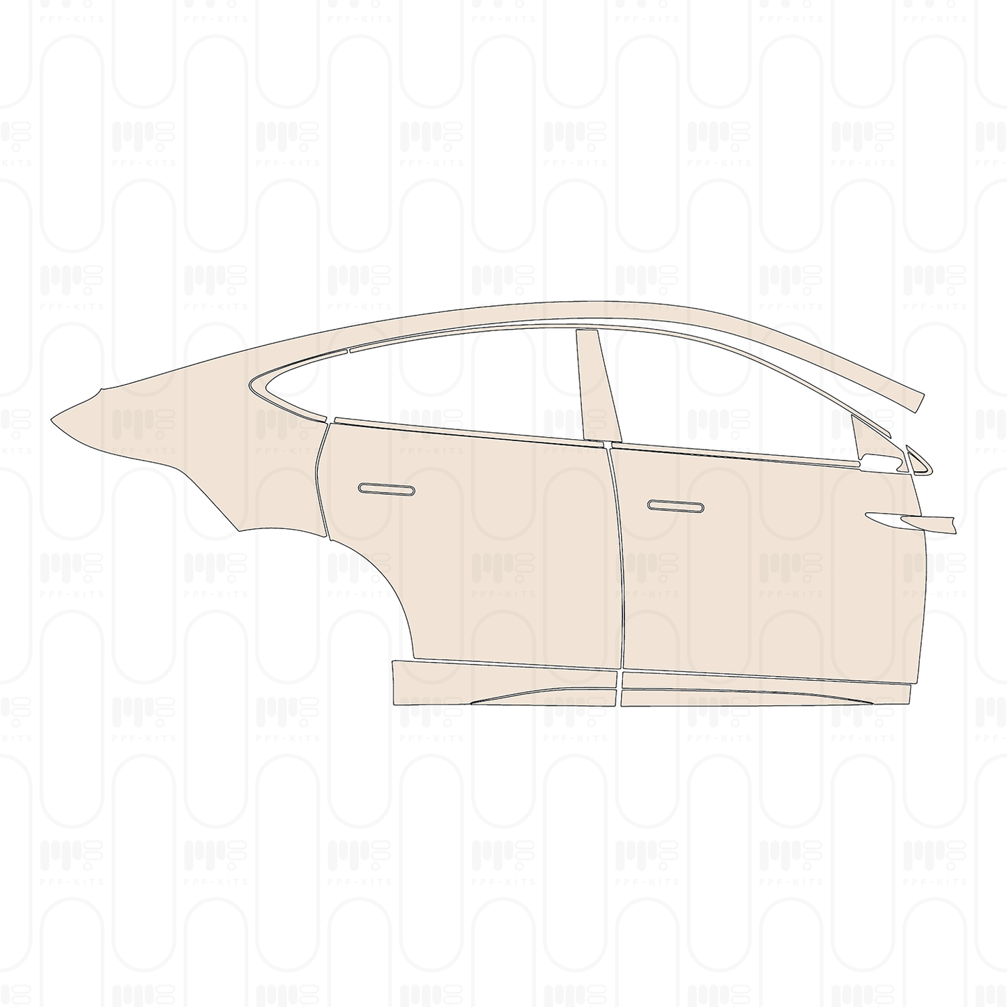 PPF prédécoupé Xpeng G6 (EU) 2026