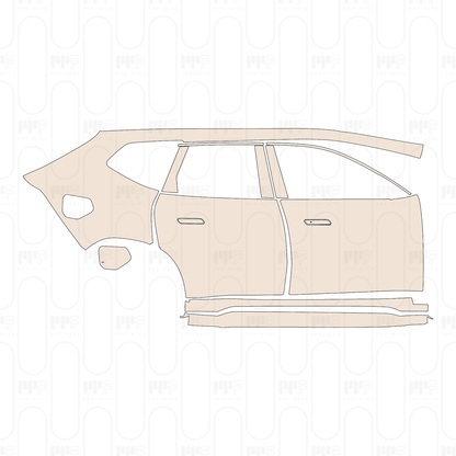 PPF prédécoupé BMW iX3 M Sport 2026