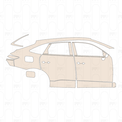 PPF prédécoupé Audi Q3 Sportback Base 2026