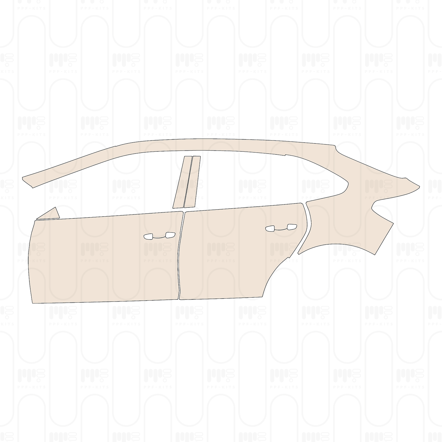 PPF prédécoupé Volkswagen Taigo (EU) Base 2026