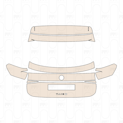 PPF prédécoupé Volkswagen Taigo (EU) Base 2026