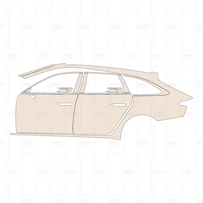 PPF prédécoupé Audi A6 Avant Base 2025