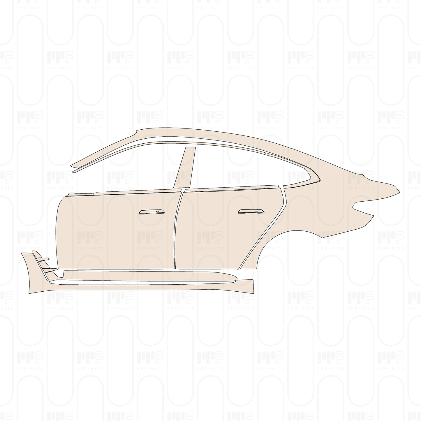 PPF prédécoupé BMW i4 M60 2026