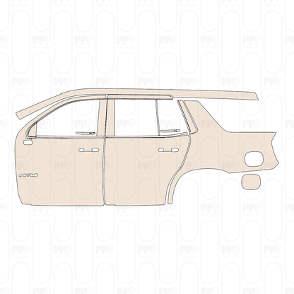 GMC Yukon AT4 2026 – Film de protection PPF prédécoupé