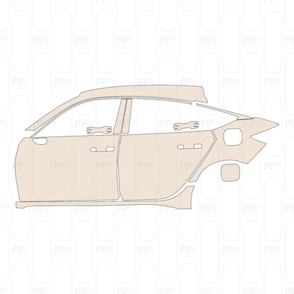 Pre-Cut PPF Hyundai Tucson (US) Base 2025