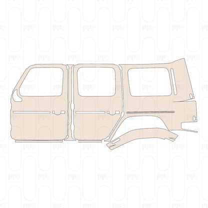PPF prédécoupé Mercedes-Benz G Class G 580 mit EQ Technologie (2027) Base 2026