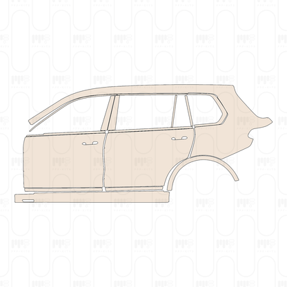 PPF prédécoupé BMW X7 Luxury 2026