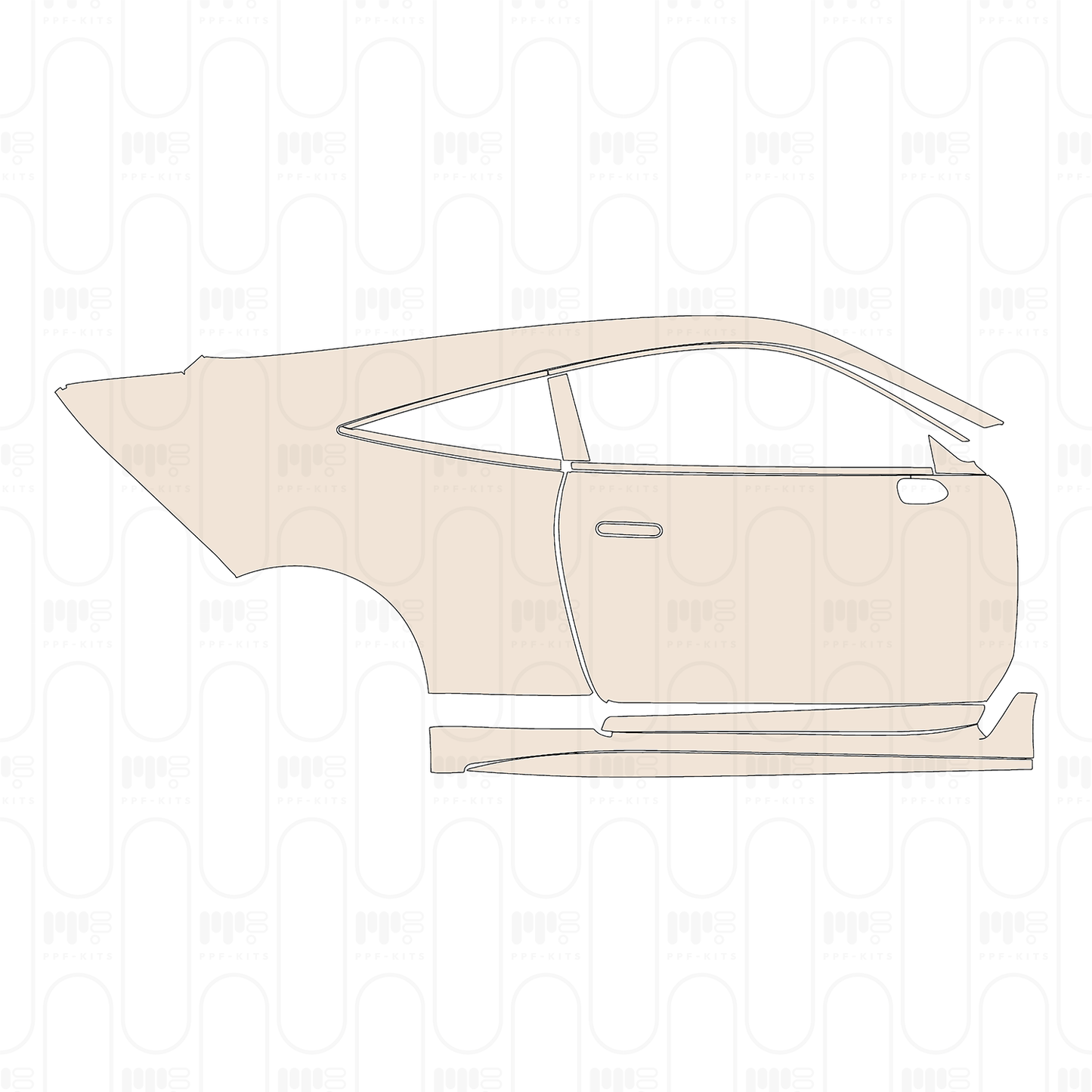 PPF prédécoupé Honda Prelude Hybrid 2026