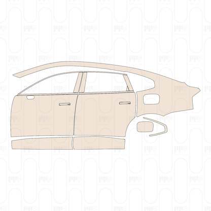 PPF prédécoupé Volvo ES90 (EU) 2026
