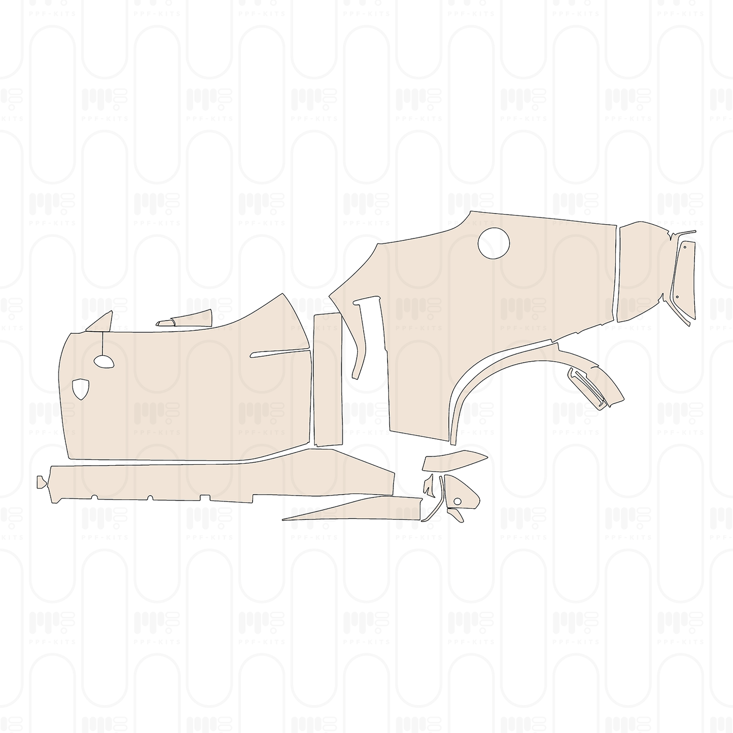 (left) Door+Side Skirt