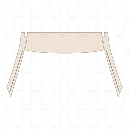 (left) Door+Side Skirt+Rear Fender