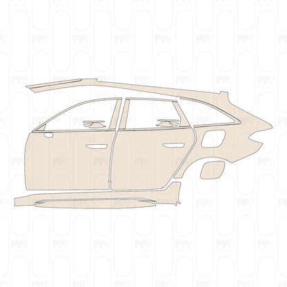 Roof with sunroof