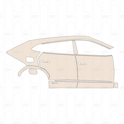 Rear Bumper with 6 PDC (Parking Sensors)