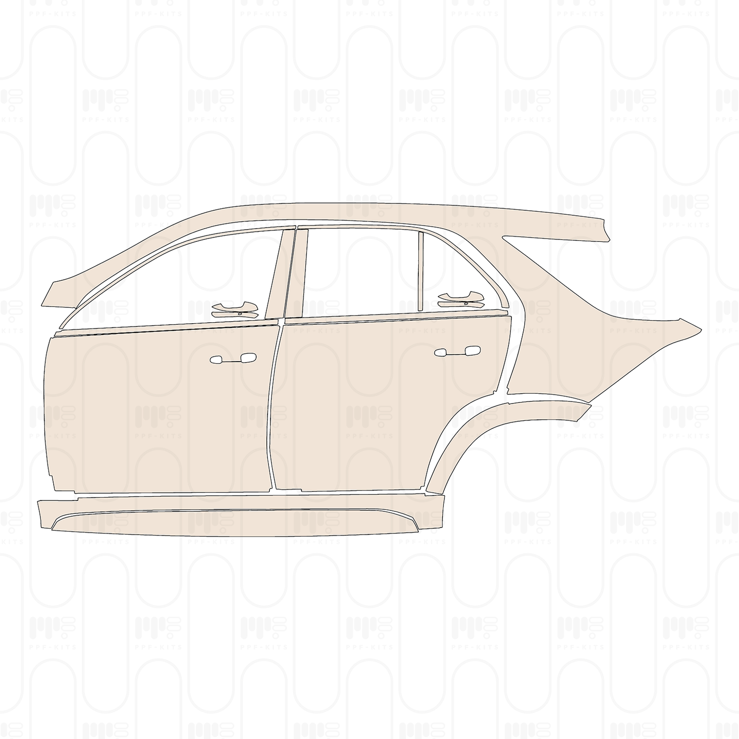 (left) Door+Rear Fender